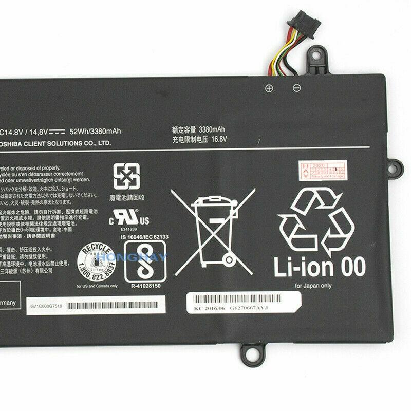 Pin Battery Dùng Cho Laptop Toshiba Portege Z30 Z30-A Z30-B 5136 PA5136U-1BRS (Original) 52wh
