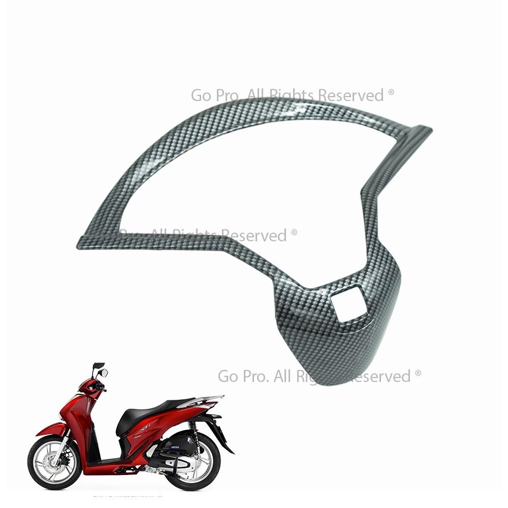 Ốp Viền Đồng Hồ Dành Cho SH 2017 - 2019 Nhựa Xi