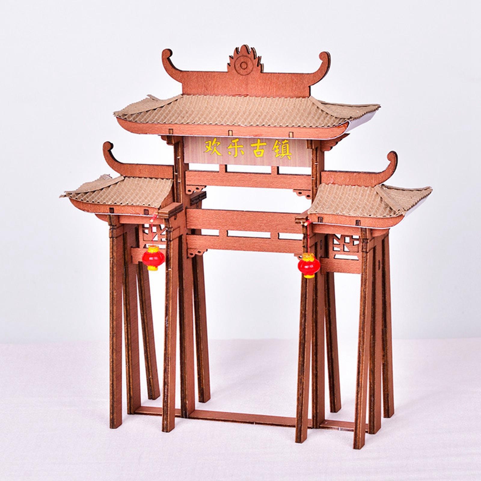 Wooden  Building  for Festival Gifts  Adults Boy