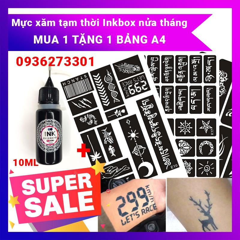 Mua Hình Xăm dán tạm thời 15 ngày tặng kèm mực xăm | Tiki Mua Hình Xăm Dán Tạm Thời 15 Ngày Tặng Kèm Mực Xăm | Tiki