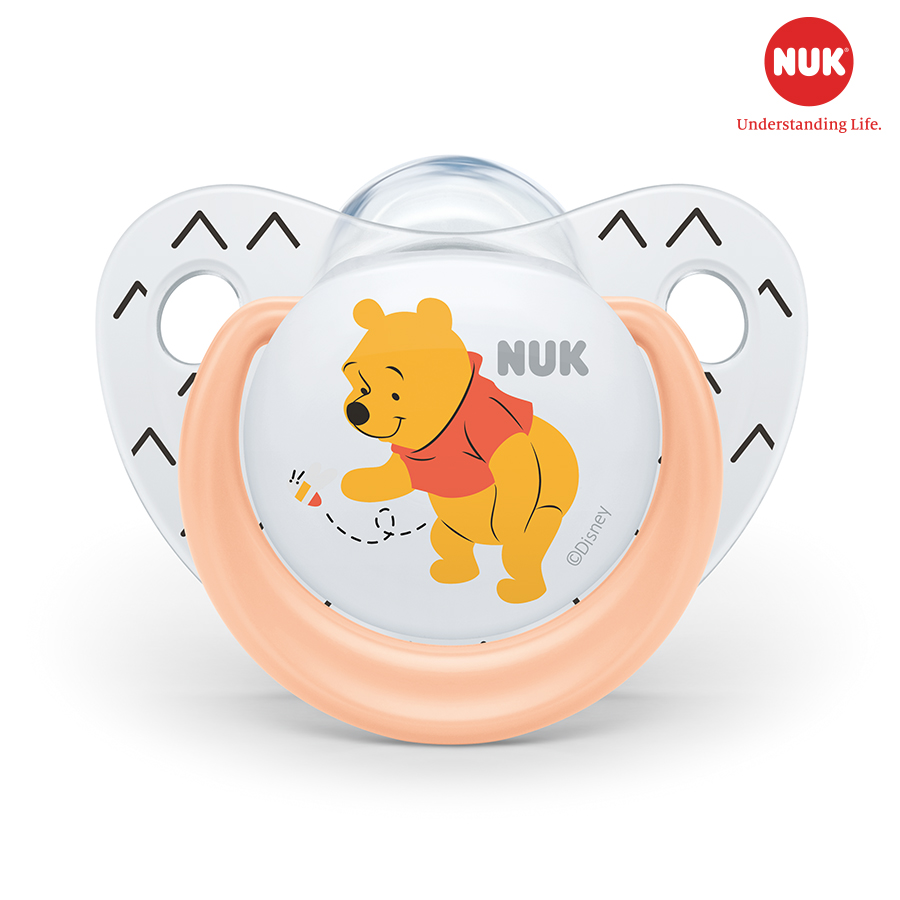 Bộ 2 Ti Giả Silicone Disney Sleeptime Nuk NU34340 (0-6 tháng) - Mẫu Ngẫu Nhiên