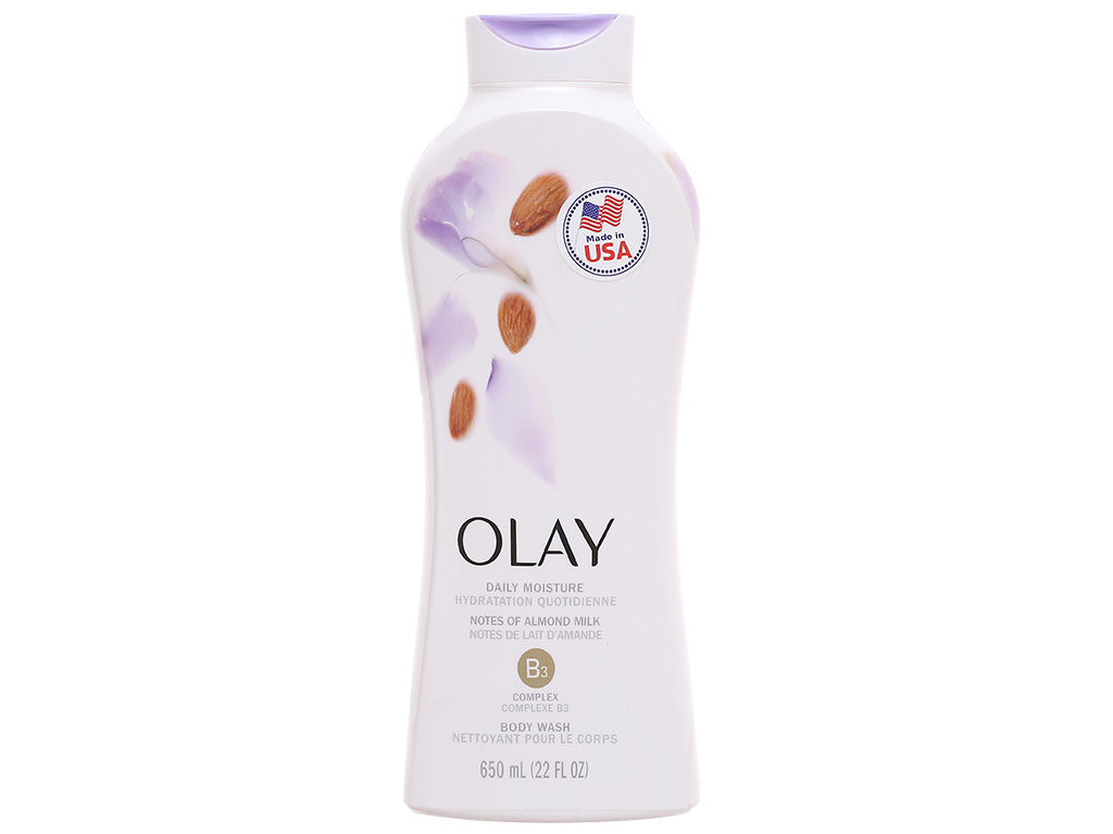 Sữa Tắm Olay Notes Of  Almono Milk 650ml - USA