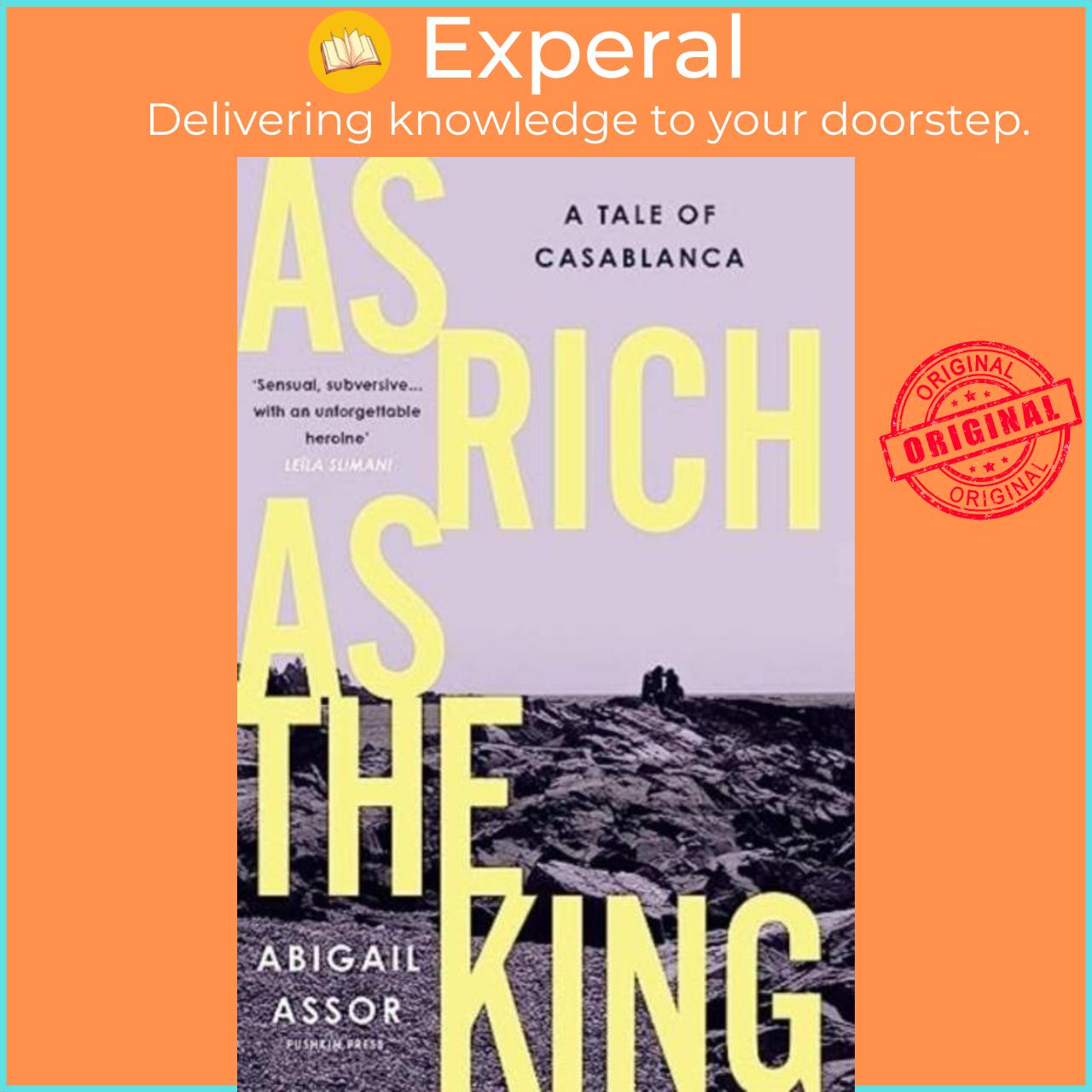 Sách - As Rich as the King by Natasha Lehrer (UK edition, hardcover)