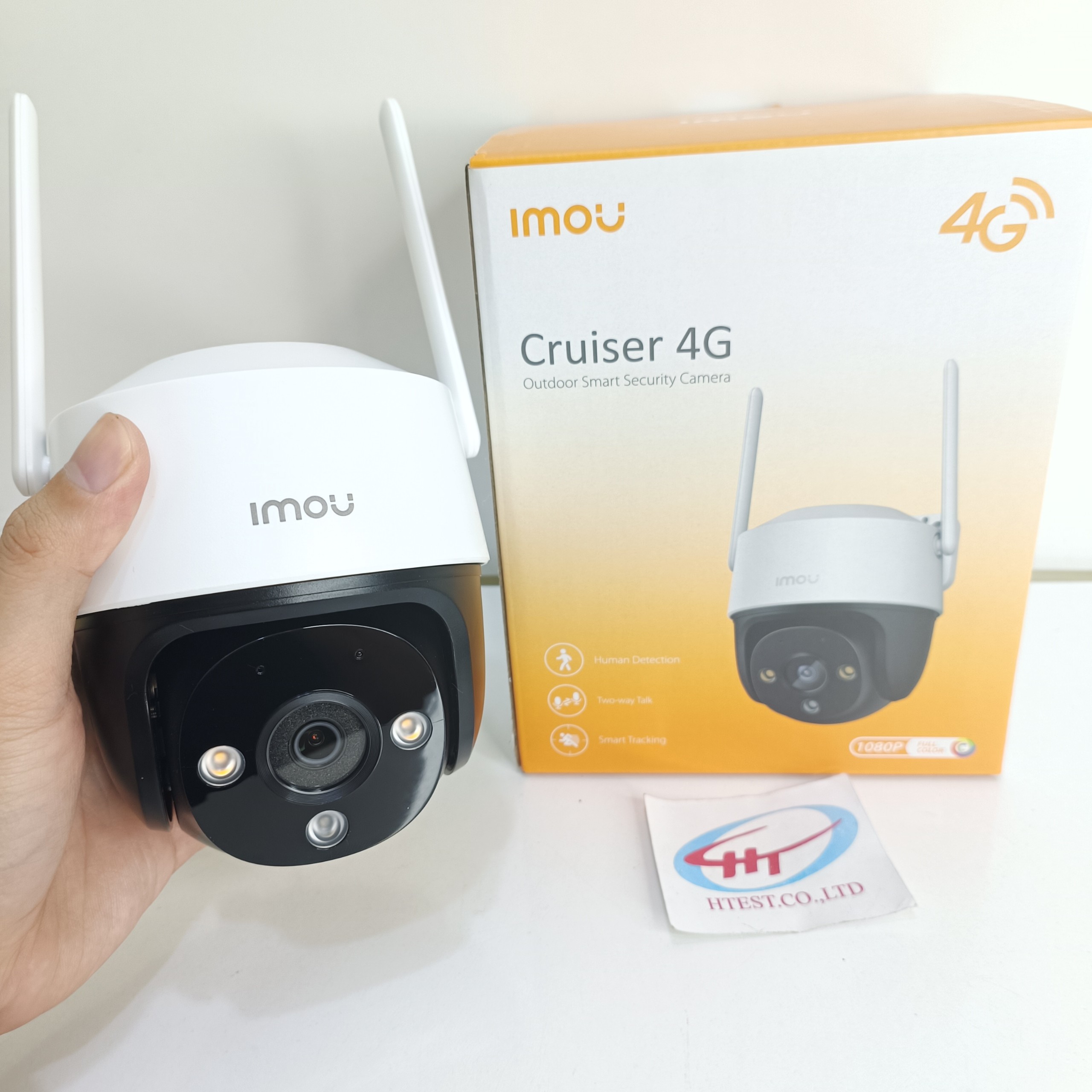 Camera Imou dùng sim 4G - S21FTP - 2MP đèn led, mic ghi âm, còi báo động - Hàng chính hãng