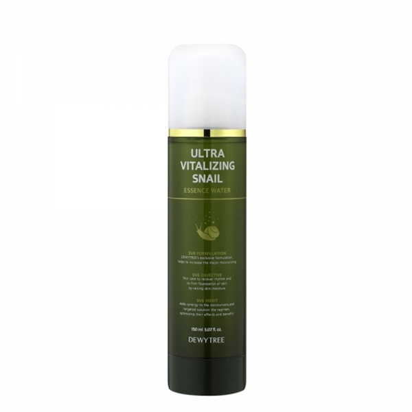 Toner Nước Hoa Hồng Ốc Sên Cấp Ẩm Dưỡng Trắng Chống Nhăn Ngăn Ngừa Lão Hóa Dewytree Ultra Vitalizing Snail Essence Water 150ml