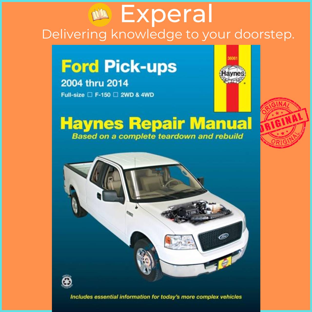 Sách - Ford full-size petrol pick-ups F-150 2WD & 4WD (2004-2014) Haynes Re by Haynes Publishing (UK edition, paperback)
