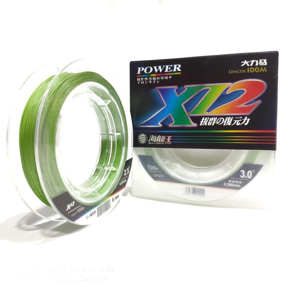Dây pe x12 siêu min siêu tải siêu bền