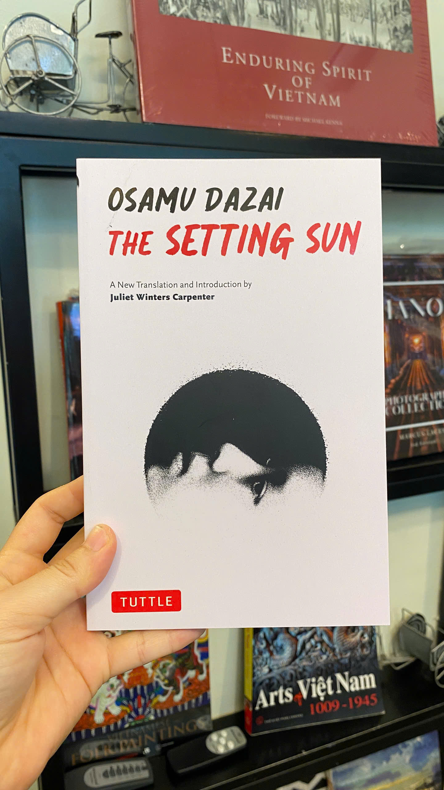Sách - The Setting Sun by Osamu Dazai | Japanese Literature/ Historical Fiction/ Ngoại văn Nhập khẩu