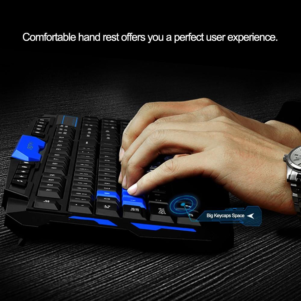 Bộ kết hợp chuột bàn phím chơi game không dây DSFY HK8100 2.4GHz