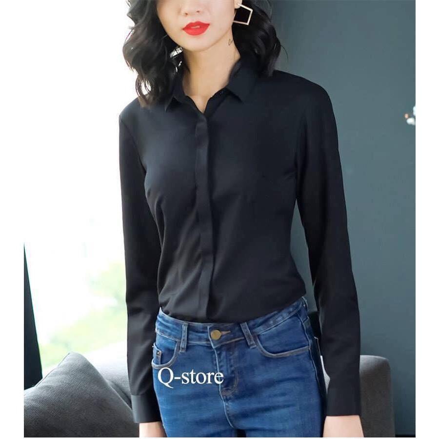 Áo Sơ Mi Nữ Dài Tay KT8733 PONIVA
