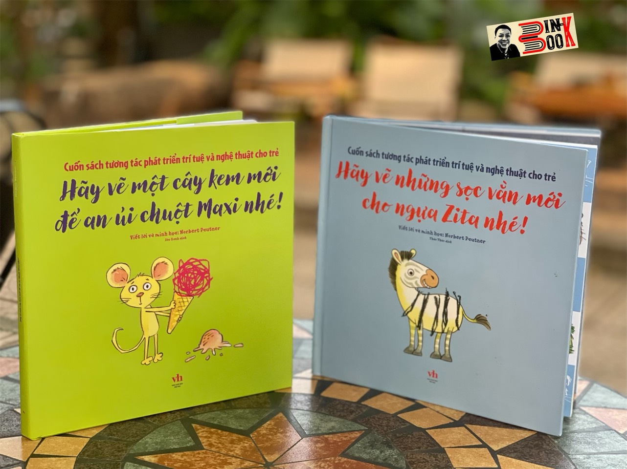 SÁCH TƯƠNG TÁC PHÁT TRIỂN TRÍ TUỆ VÀ NGHỆ THUẬT CHO TRẺ - Norbert Pautner - Thảo Thảo dịch – Nxb Văn Học