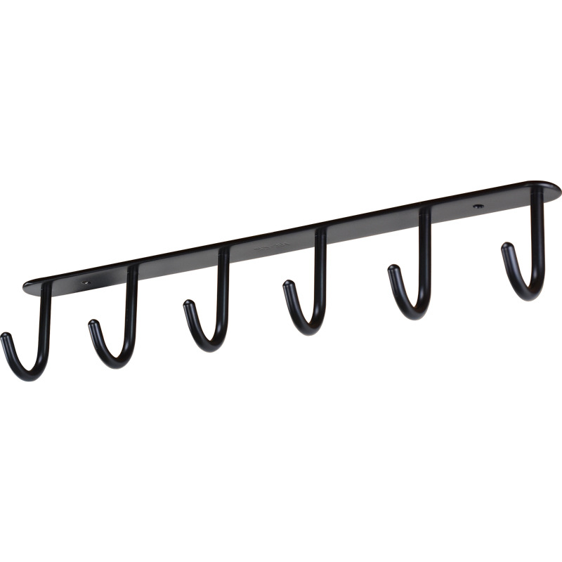 Giá 6 Móc treo dụng cụ không cần khoan Hanger Germany Inox 304 - tặng kèm keo dán