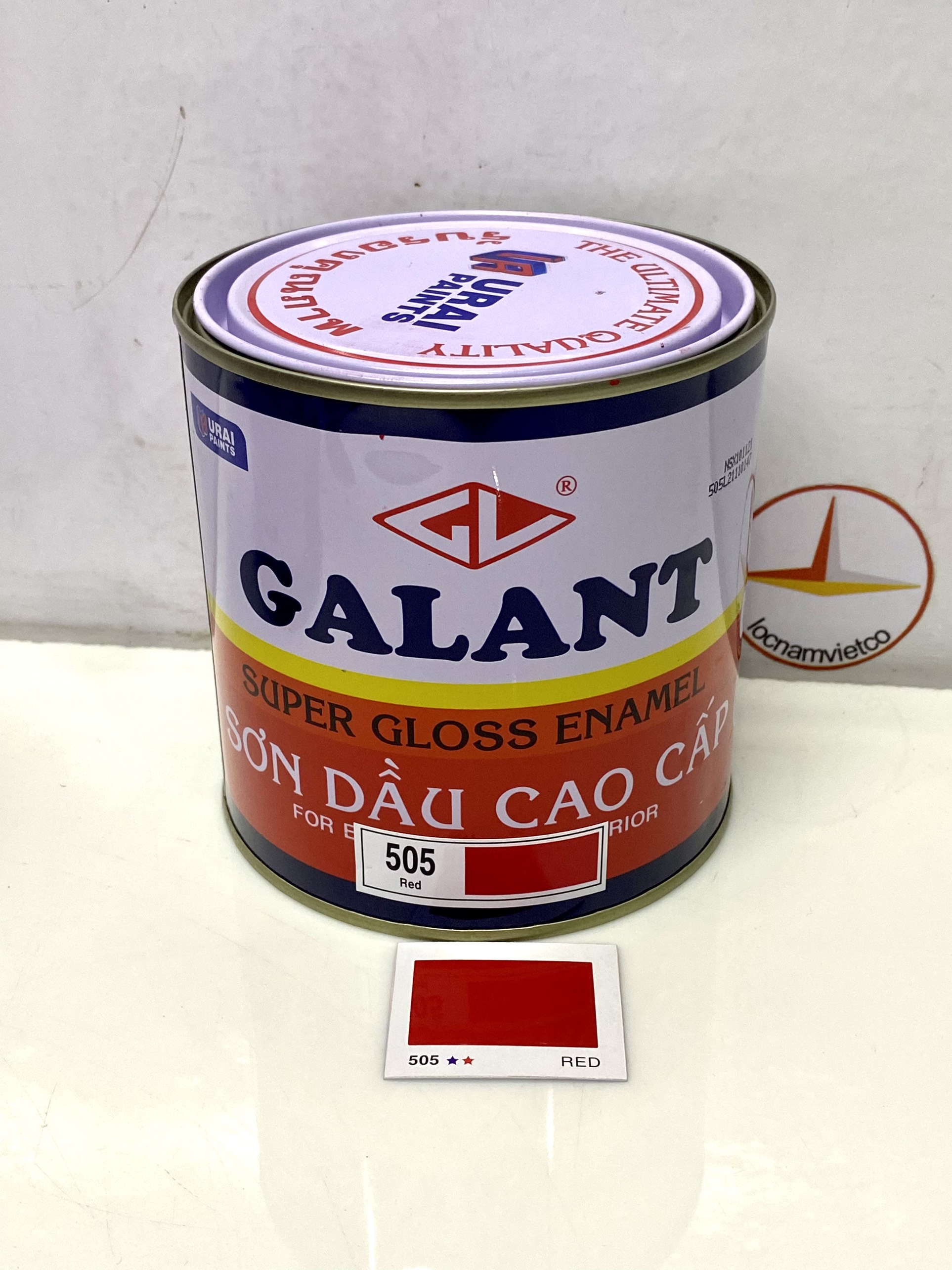 Sơn dầu Galant màu Red 505 _ 0.8L