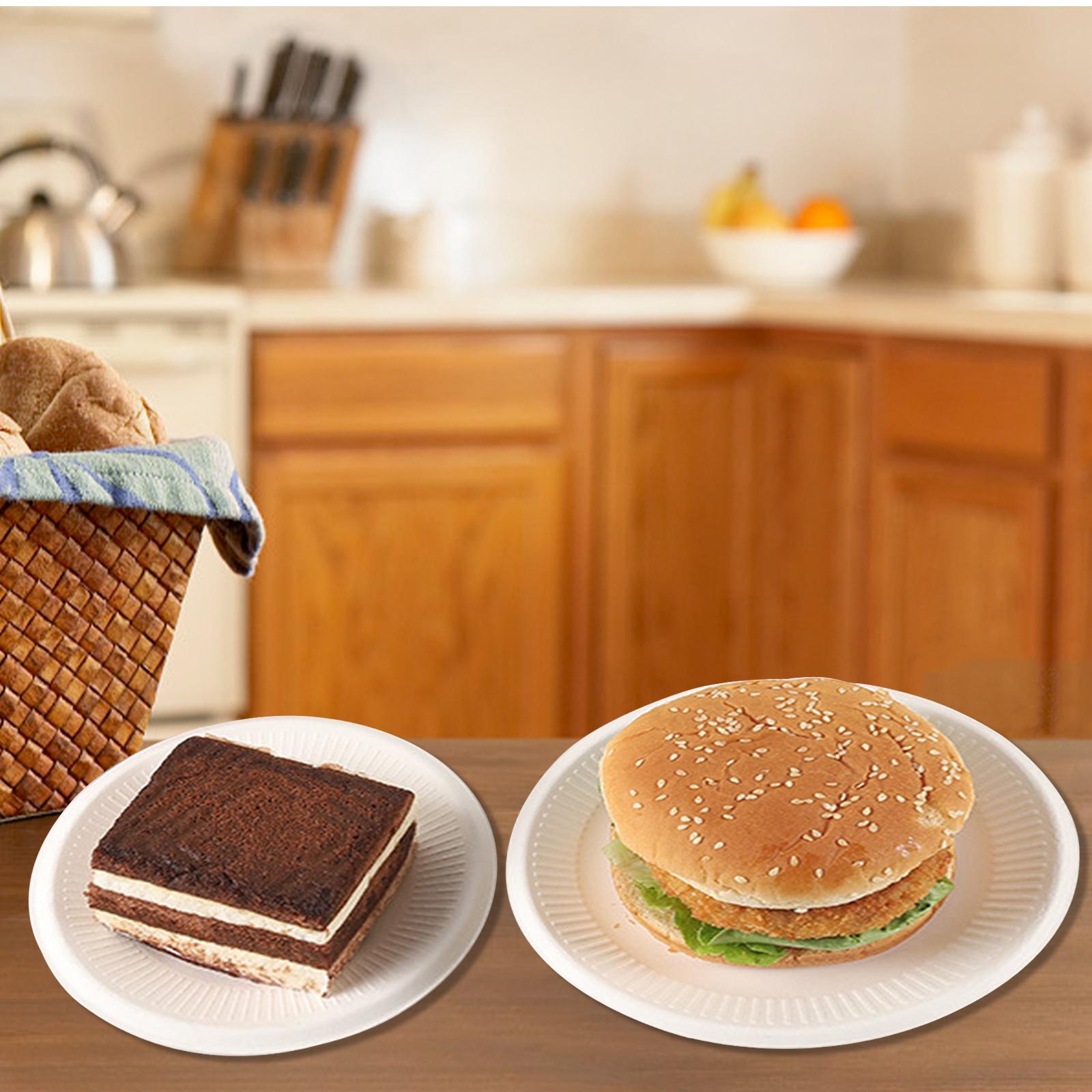 Bộ Dụng Cụ Ăn Bằng Giấy Có Thể Phân Hủy 10 Inch Dùng Một Lần