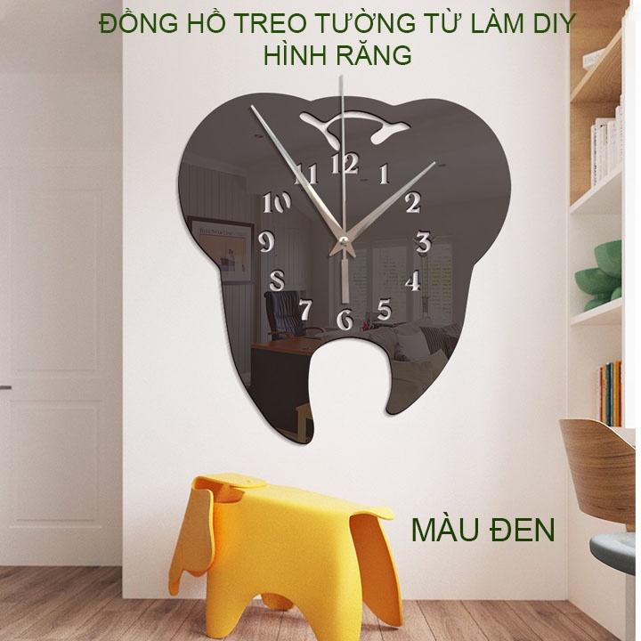 Đồng hồ treo tường hình răng-nha sĩ T25