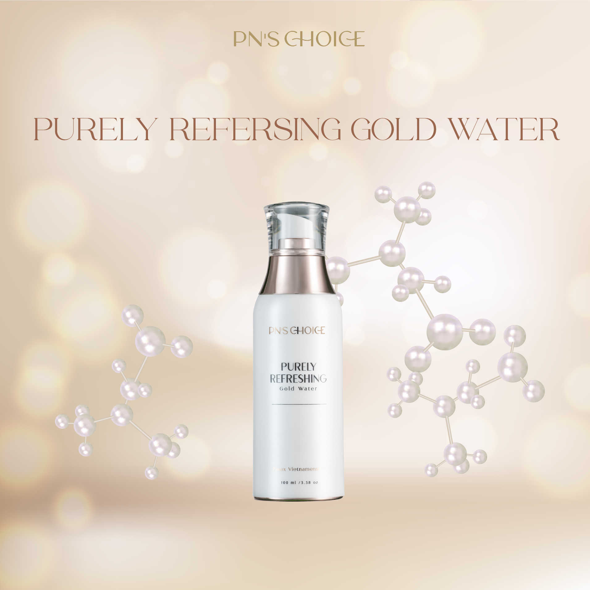 Nước Thần Purely Refreshing Gold Water 100ml