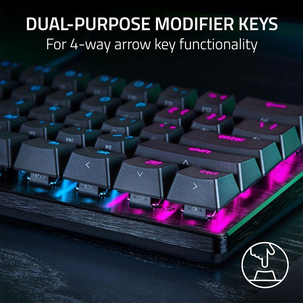 Bàn phím cơ Razer Huntsman V3 Pro Mini (60% Analog Optical) - Hàng chính hãng