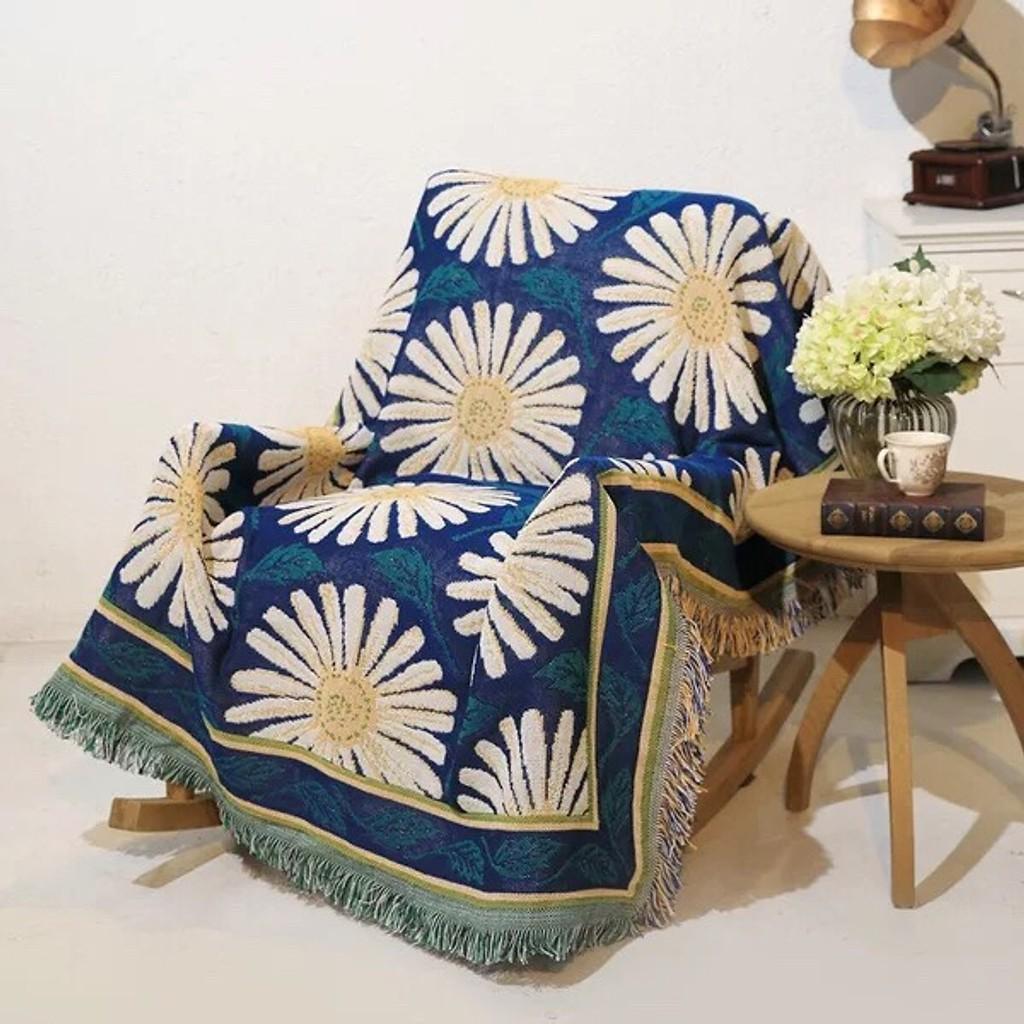 Thảm Vintage, Thảm Sofa, Thảm Trải Sàn Trang Trí, Khăn Phủ Sofa