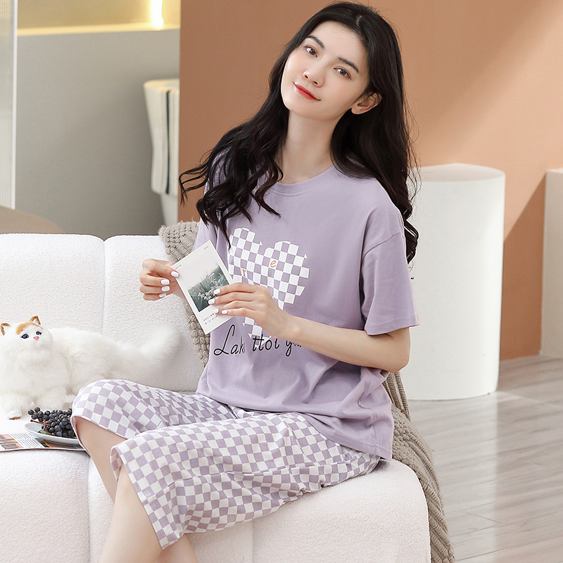 Quần áo mặc nhà cotton 5645