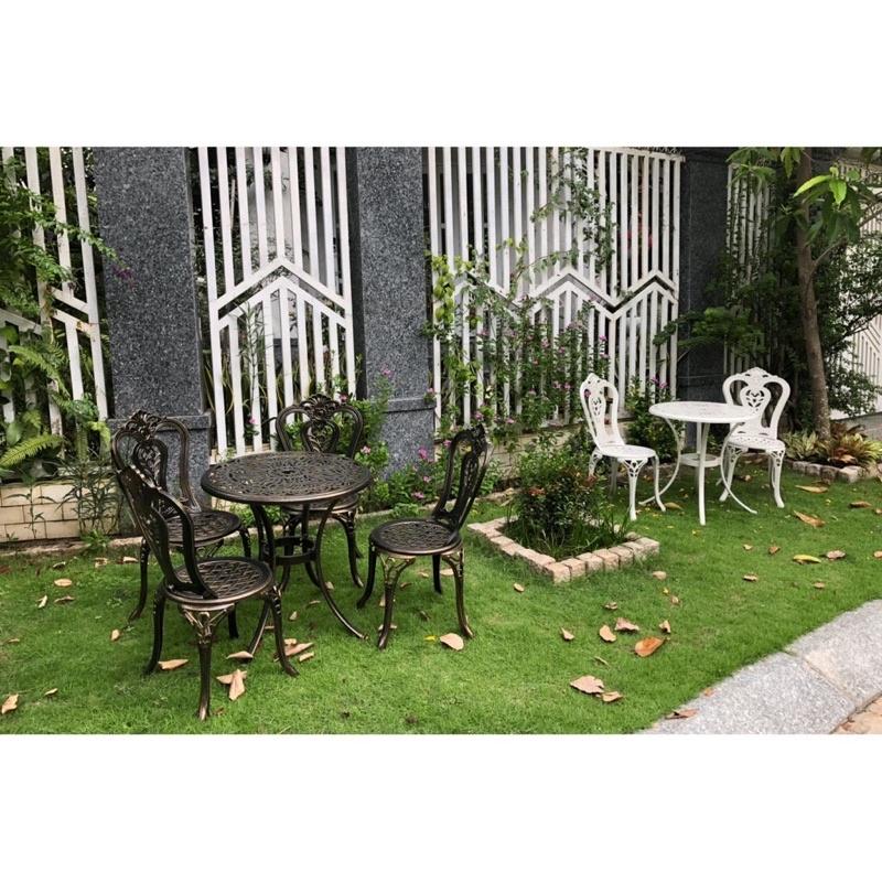 Bộ bàn ghế nhôm đúc nhập khẩu