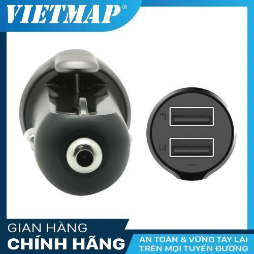 TẨU SẠC THOÁT HIỂM ĐA NĂNG VIETMAP VM31 HAI CỔNG SẠC USB 3.0A SẠC NHANH SIÊU TỐC