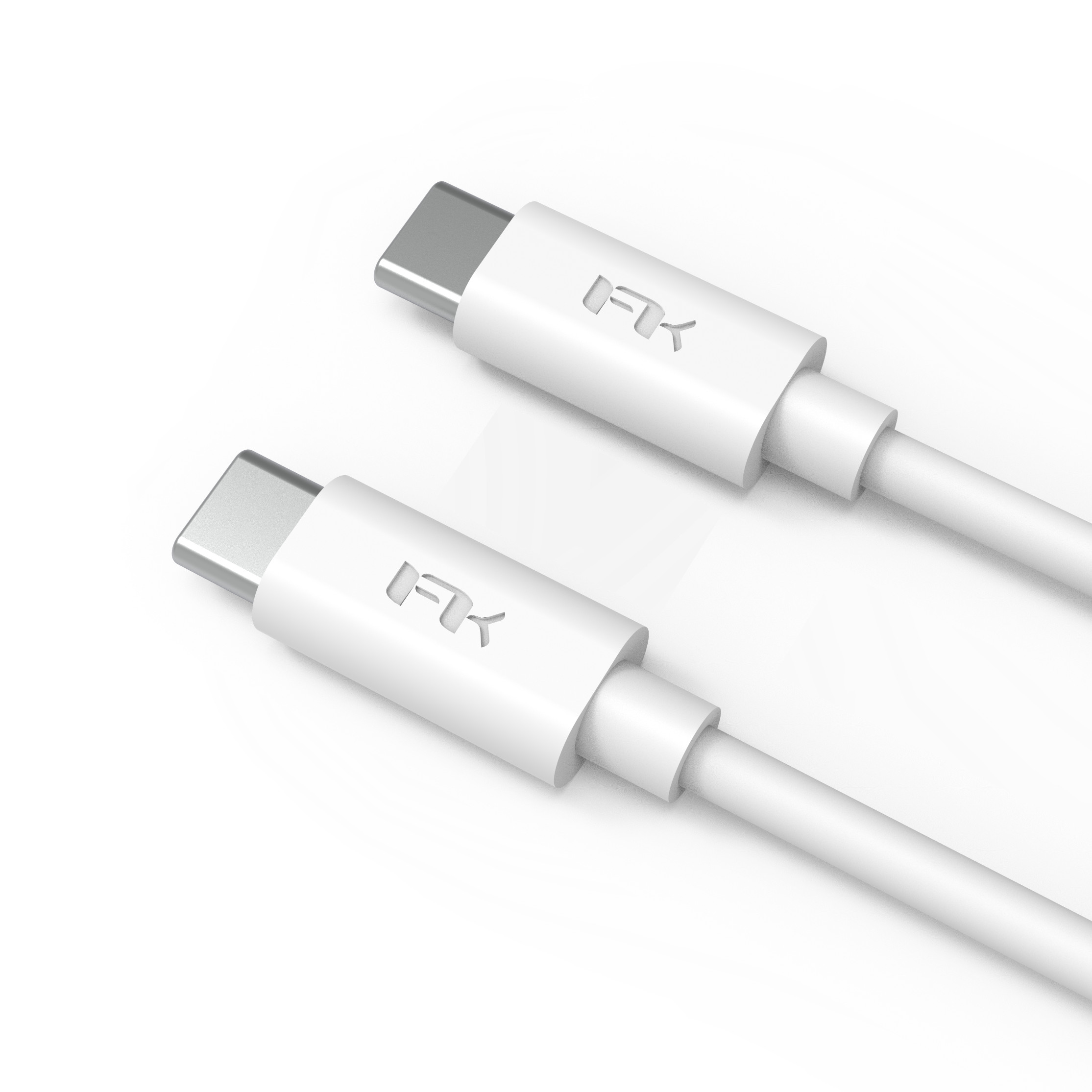 Dây Cáp Sạc USB Type-C to Type-C 2.0 Feeltek 1m2 - Hàng Chính Hãng