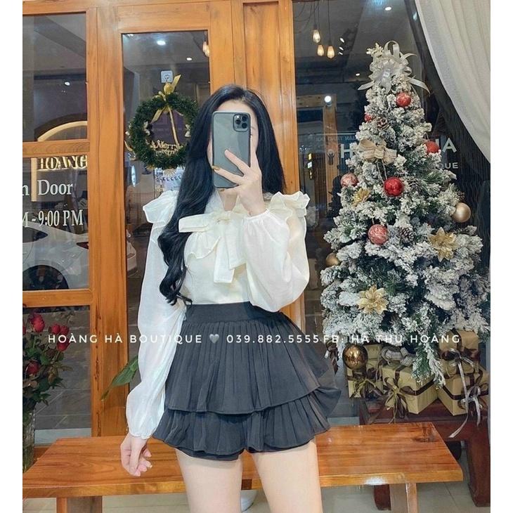 ÁO SƠ MI TƠ CỔ BÈO