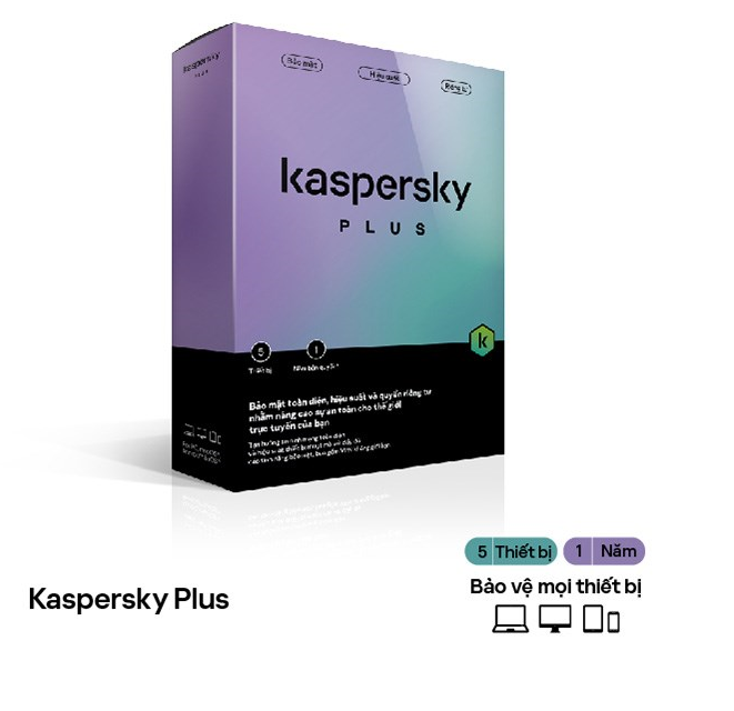 Kaspersky Internet Security - 5pc - Sản phẩm chính hãng