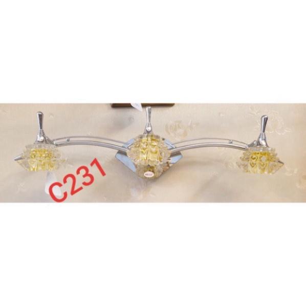 Đèn soi tranh 3 bóng, đèn rọi, đèn trang trí, đèn decor DT DDT
