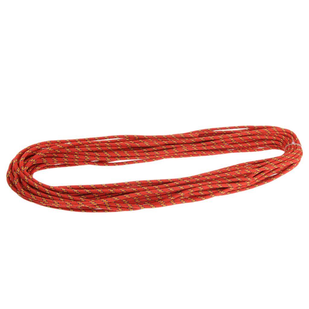 6mmx30m Climbing Safety Auxiliary Rope Static Cord Rescue Mountain
