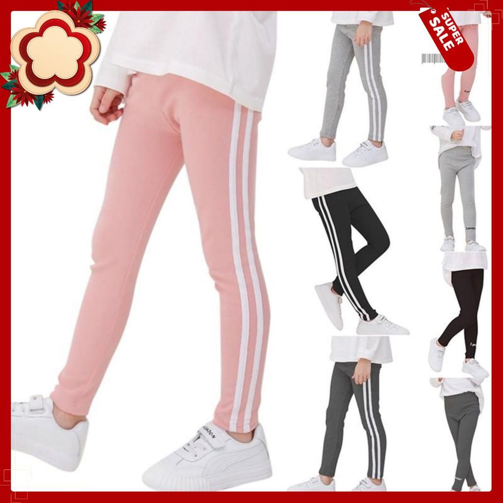 SIÊU SALE Quần legging dài cotton co dãn dành cho bé gái