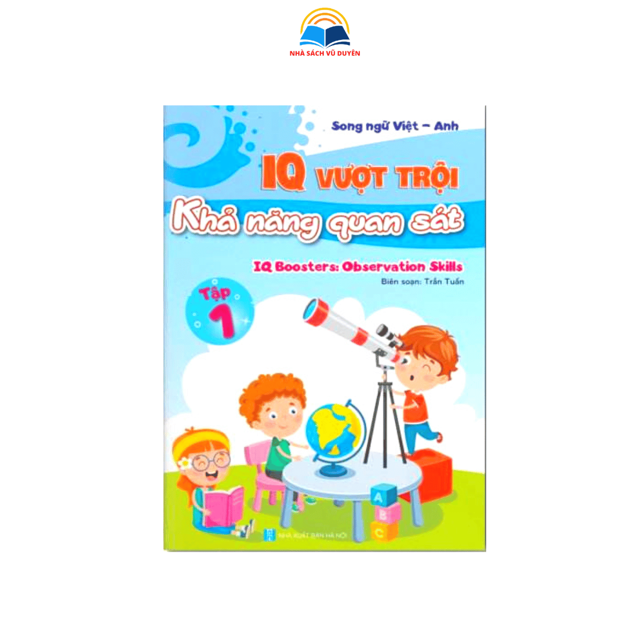 Sách - Bộ IQ Vượt Trội Dành Cho Bé Từ 3-6 Tuổi - Song Ngữ Anh Việt