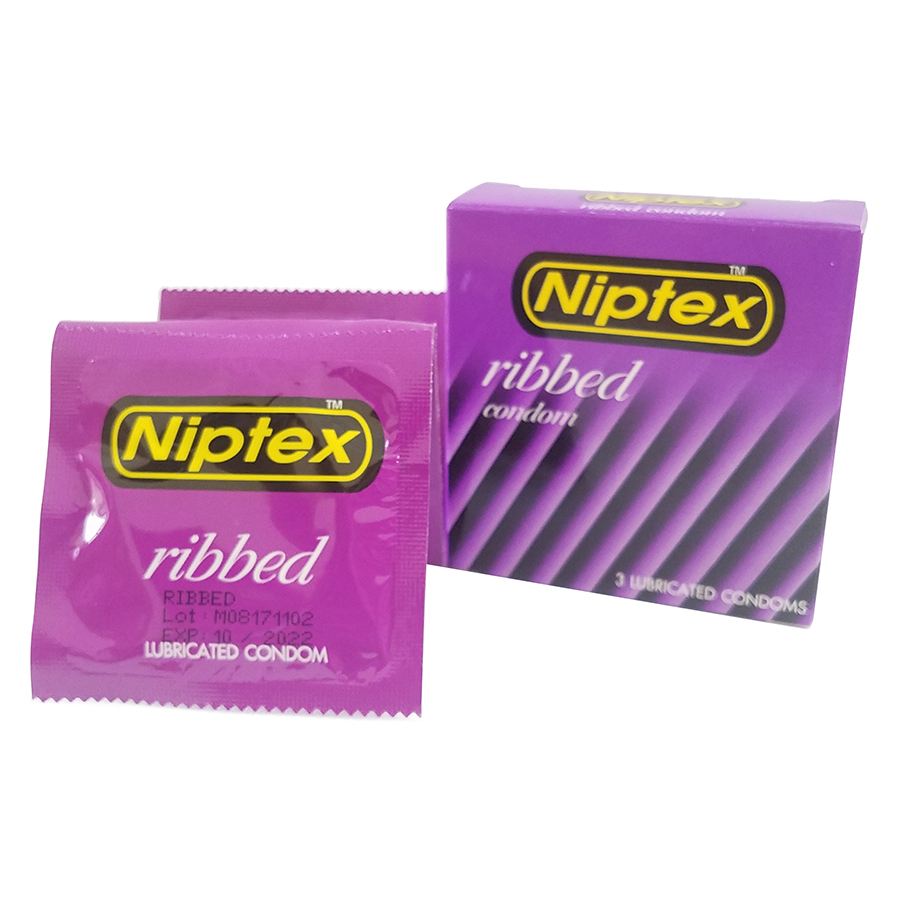 Bao Cao Su Có Vân Niptex Ribbed