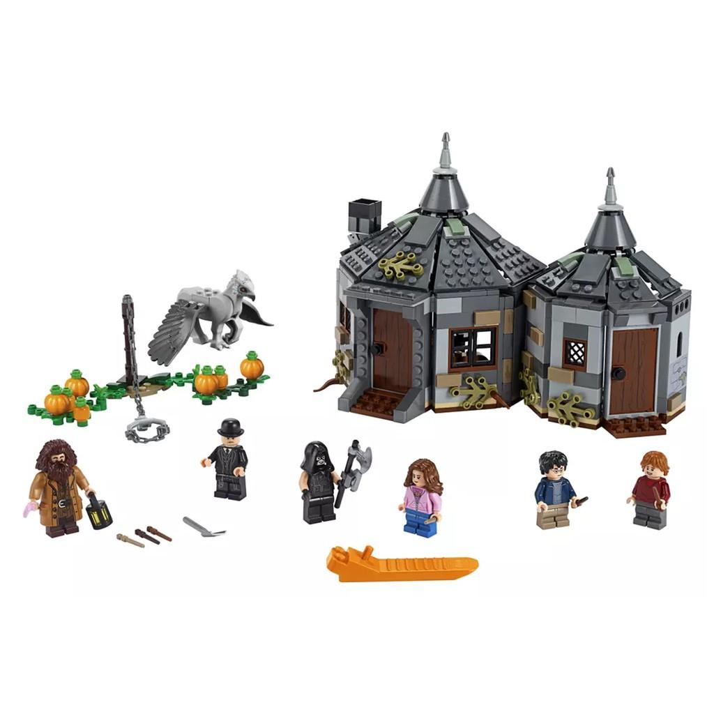 LRI 11343 Cuộc giải cứu Bằng Mã tại nhà bác Hagrid - Đồ chơi Xếp hình Mô hình Harry Potter 75947 BLA