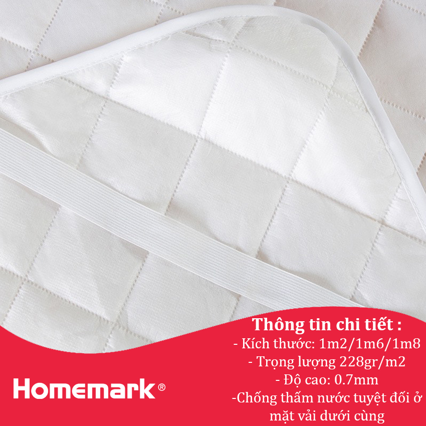 Tấm bảo vệ nệm chống thấm cho bé và gia đình HANVICO by Homemark tiêu chuẩn khách sạn cao cấp