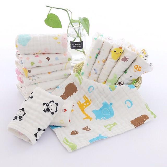 Khăn mặt xô 6 lớp hàng đẹp