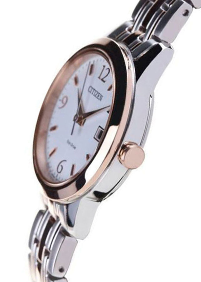 Đồng Hồ Nữ Citizen Dây Thép Không Gỉ EW2234-55A - Mặt Trắng (Sapphire)