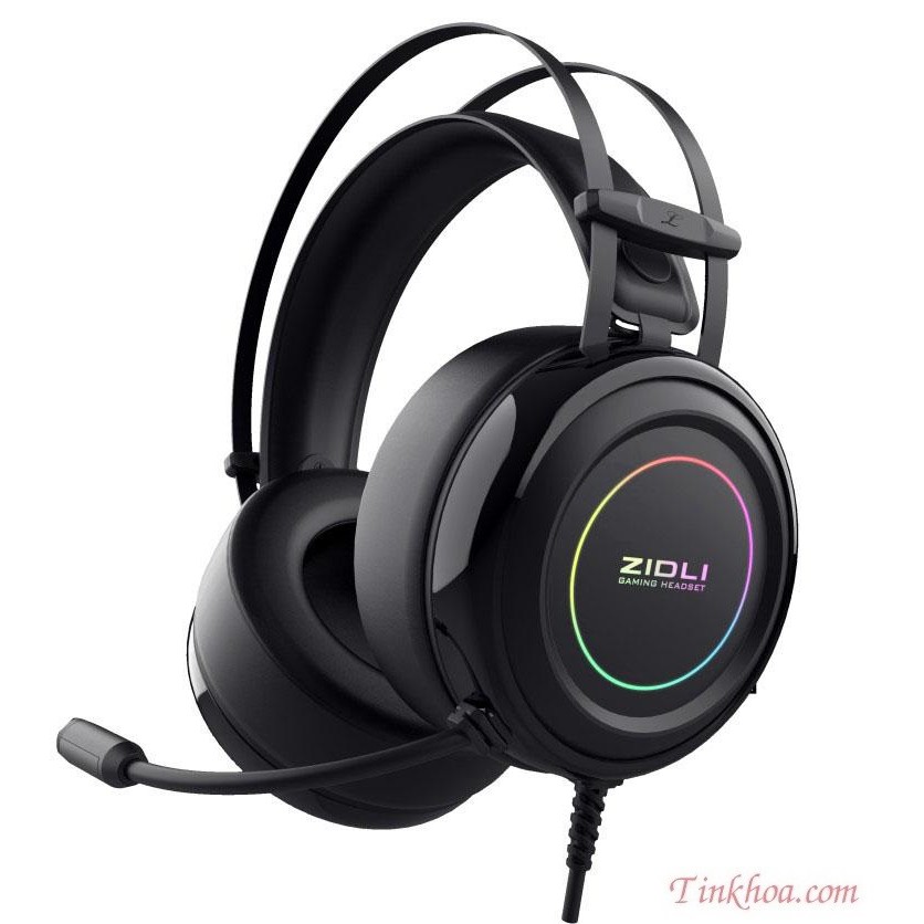 Tai nghe gaming Zidli ZH7-RB (7.1, USB, Led) - Hàng Chính Hãng