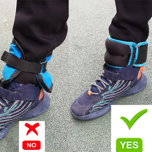 Tạ đeo cổ chân, cổ tay bi sắt hỗ trợ tập thể thao, tập gym, chạy bộ HT Sports