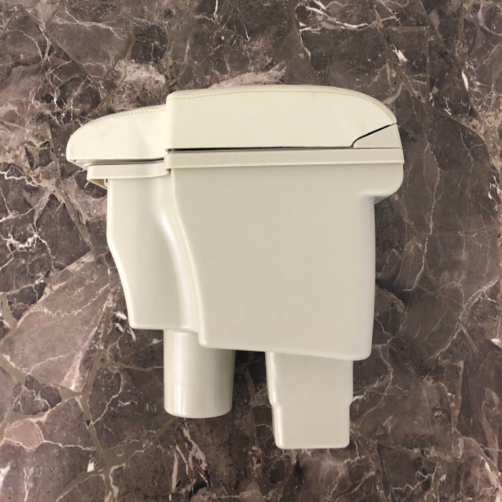 Hộp tỳ tay dành cho ô tô, xe hơi cao cấp Maz da 2 dạng khối tích hợp 3 cổng USB MZDA