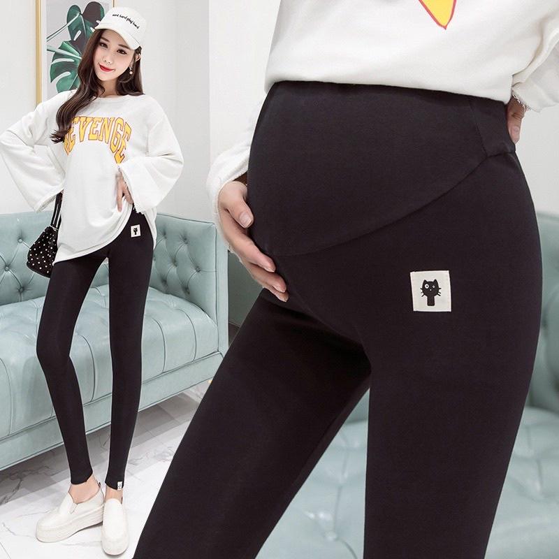 Quần bầu legging cạp cao dày dặn cao cấp