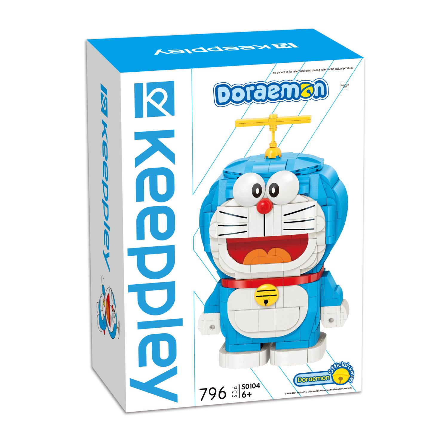 Đồ Chơi Lắp Ráp KEEPPLEY Doraemon S0104 - Herbie Toys