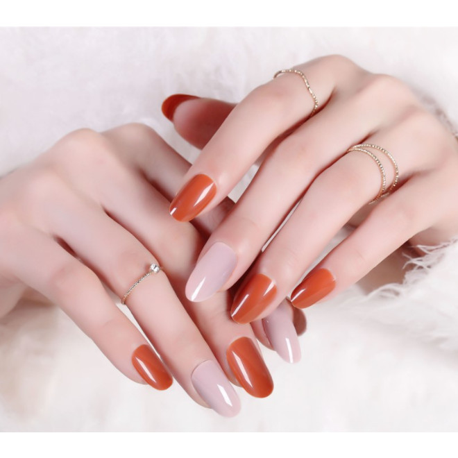 Bộ 24 móng tay giả nail thơi trang như hình