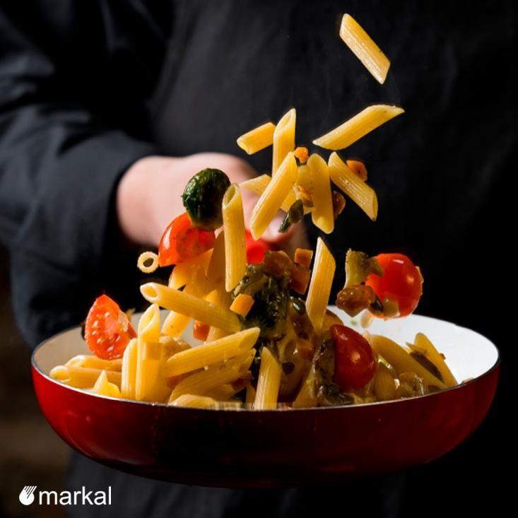Mì ống penne trắng hữu cơ Markal 500g