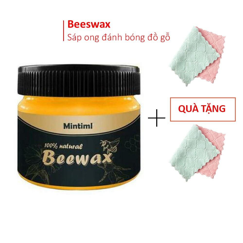 Sáp Ong Beewax Đánh Bóng Đồ Gỗ Sàn Gỗ - Sáp Làm Mới Đồ Gỗ Chống Thấm Nước Đa Năng