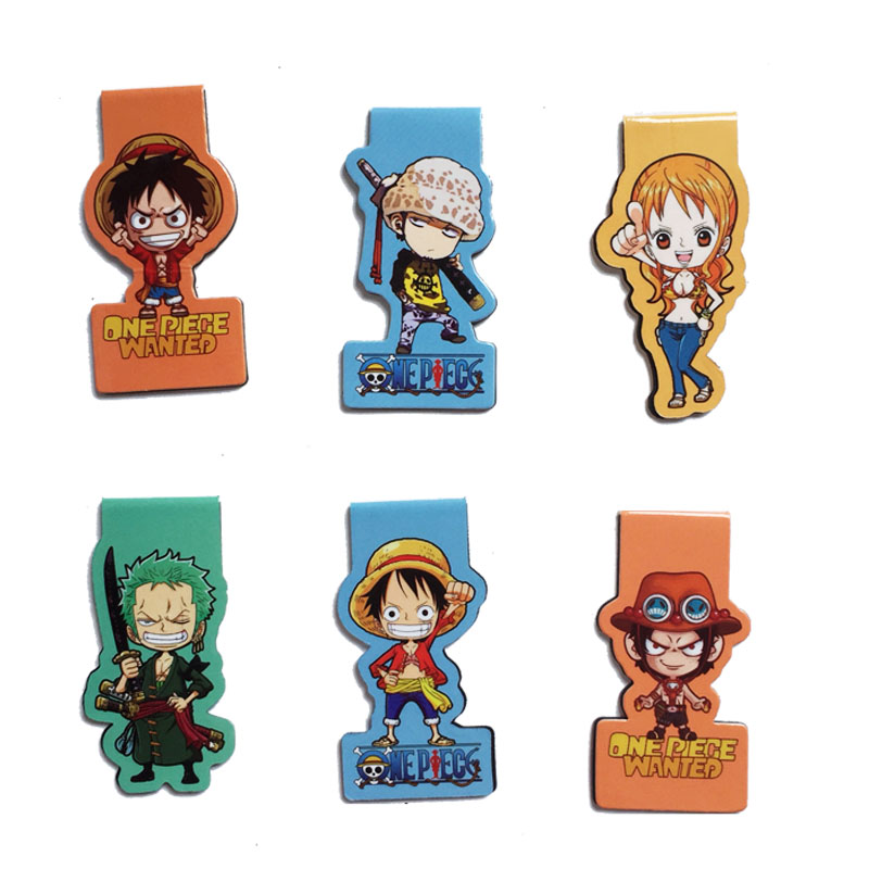 Đánh Dấu Sách Bookmark Nam Châm Đảo Hải Tặc One Piece