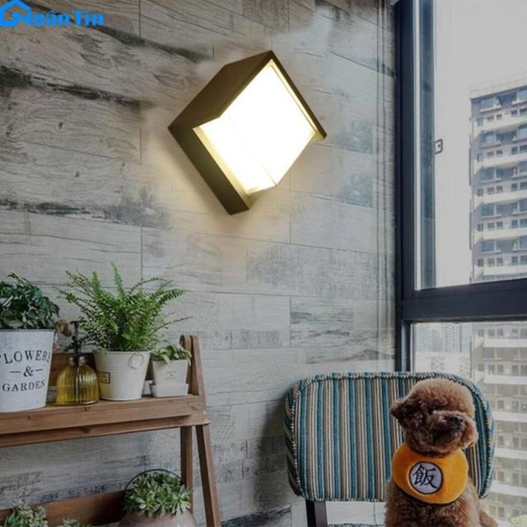Đèn Led treo tường gắn tường ngoài trời trong nhà Led 10W