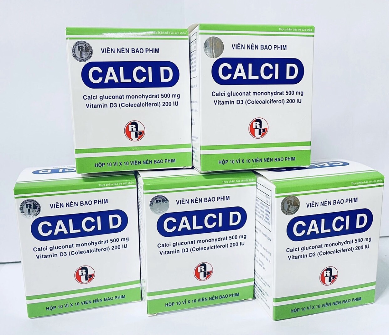 COMBO 2 TẶNG 1 TPCN Viên uống giúp bổ sung canxi và vitamin D3 cho người lớn tuổi,phụ nữ sau mãn kinh và trẻ em đang phát triển chiều cao...-CALCI D-hộp 100 viên