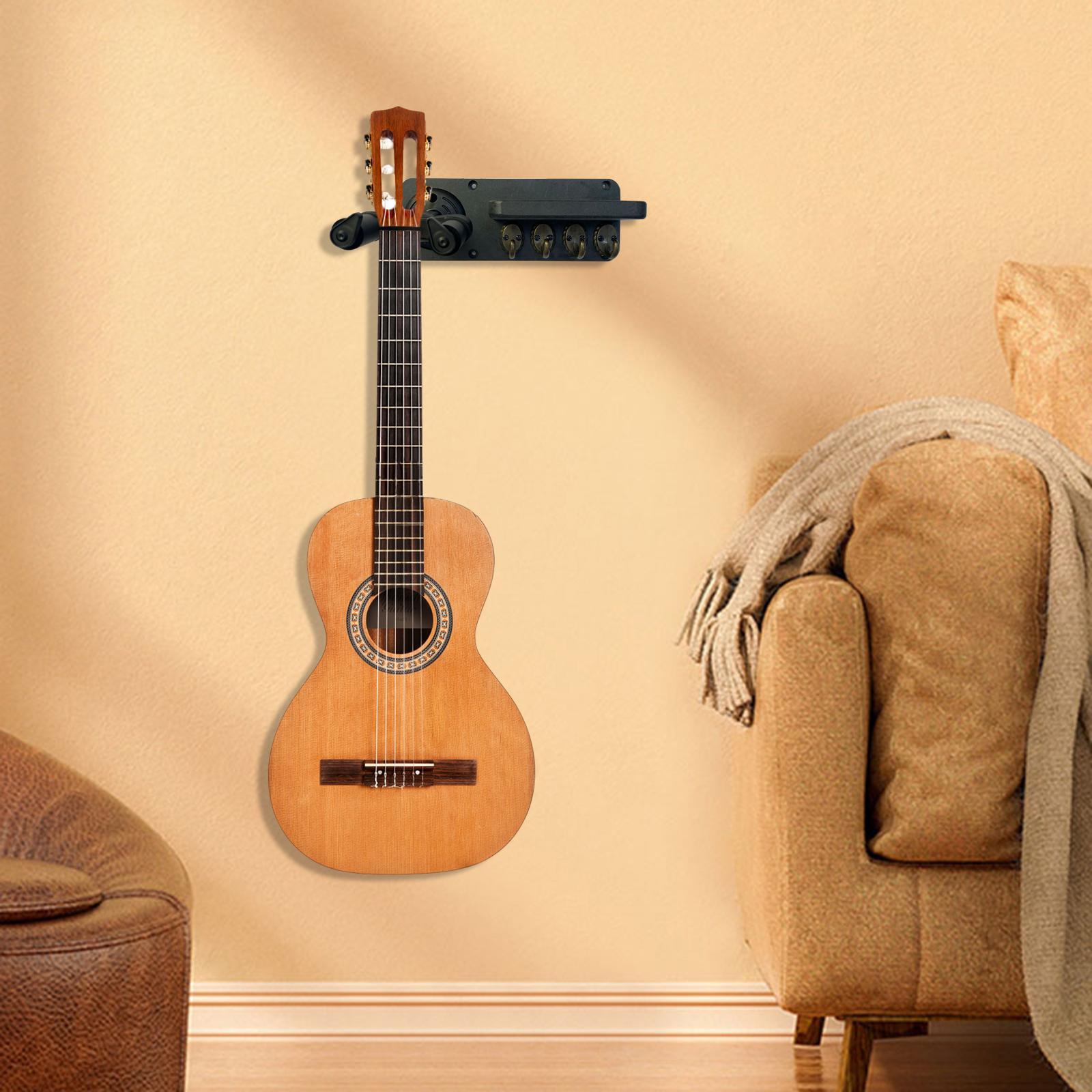 Guitar Wall Hanger with Mounting Screws for Mandolins Electric Guitar Violin