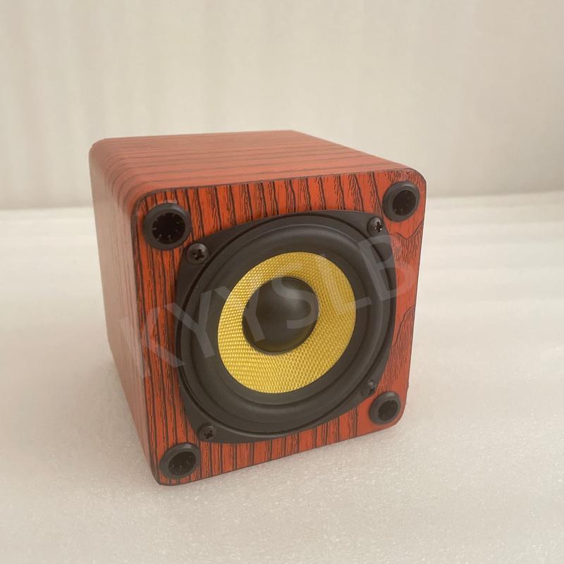 KYYSLB 30W 3 inch Bookshelf Loa loa đầy đủ Phim nhà hát Nhà khuếch đại âm thanh bằng gỗ DIY Máy tính âm thanh LOUDSPEAKER Màu sắc: 4OHM 1PCS